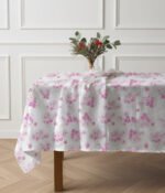 Lininė staltiesė Pine Cyclamen