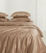 Šilko patalynės komplektas Solid Luxor Nude